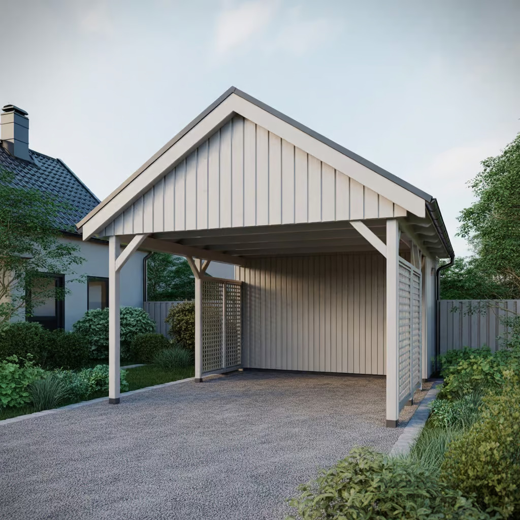 bygga carport garage