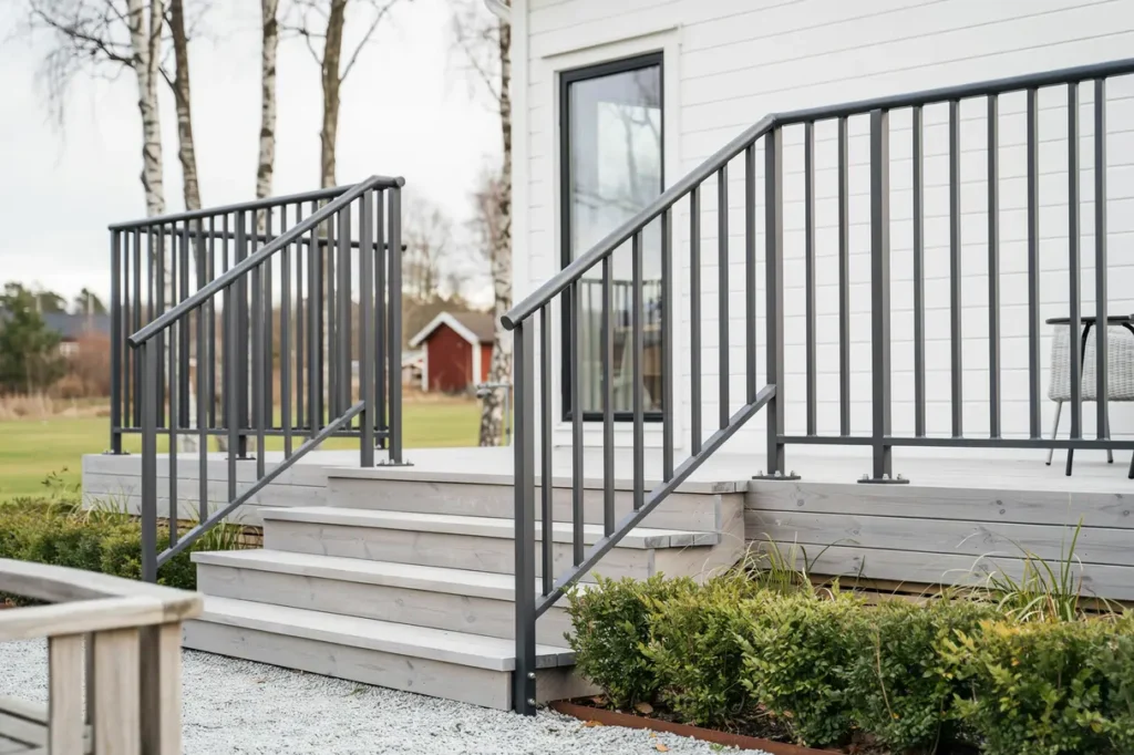 altanrenovering med nytt r cke och trappa i sundsandvik