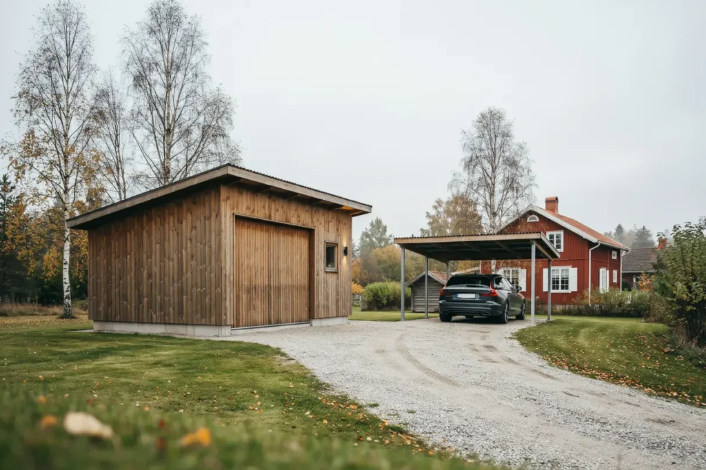 bygga garage eller carport s v ljer du r tt l sning f r tomt budget och framtida behov